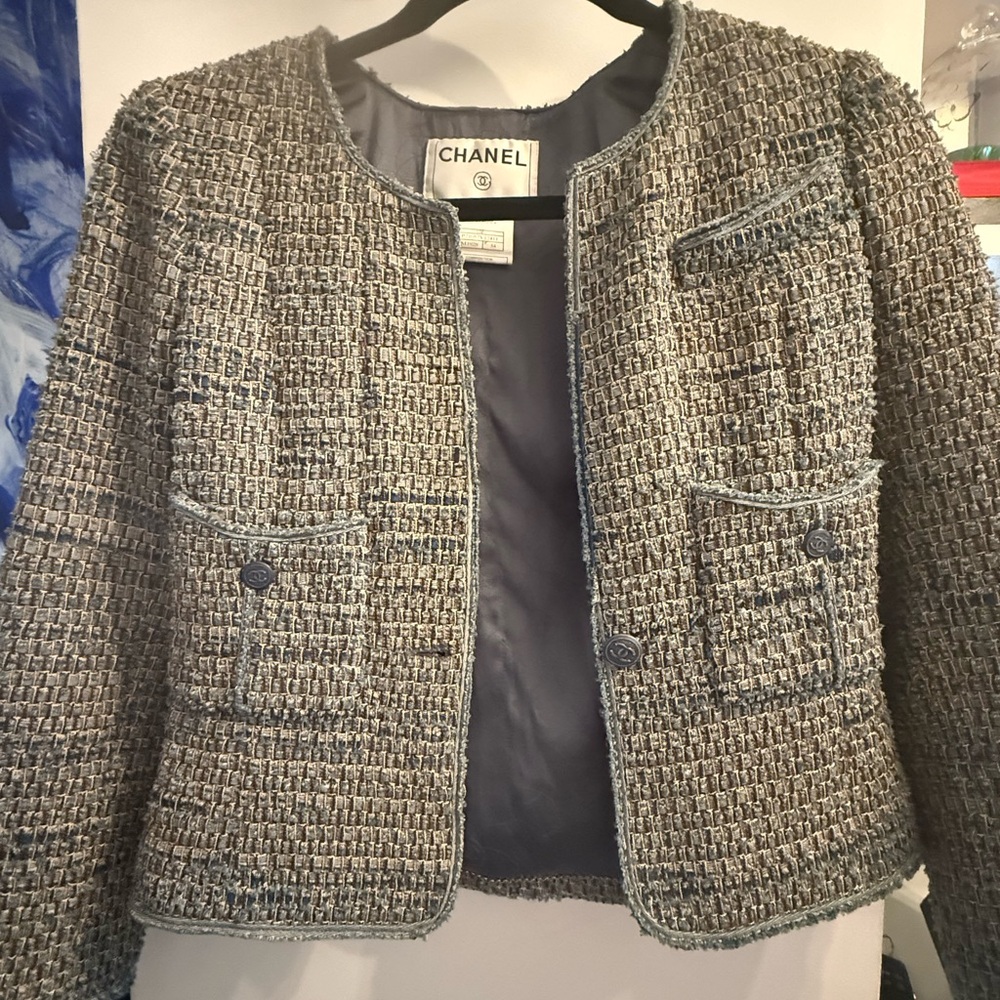 RARE CHANEL Tweed Blazer -